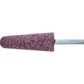 Pferd A3 Vitrified Mounted Point 1/4" Shank - Aluminum Oxide 30 Grit STEEL 31020